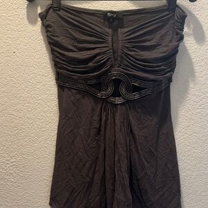 Sky Women's Strapless adorned top